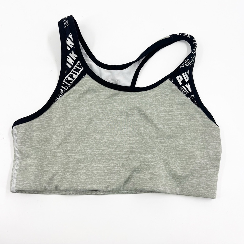✅ VICTORIA'S SECRET ULTIMATE UNLINED SPORTS BRA GREEN/BLACK‎ SIZE MEDIUM